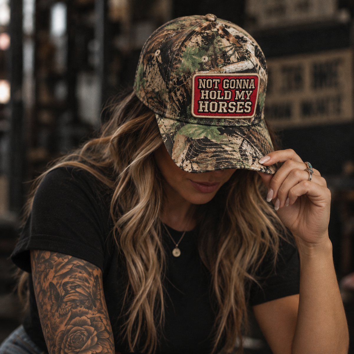 Camo Snapback Trucker Hats