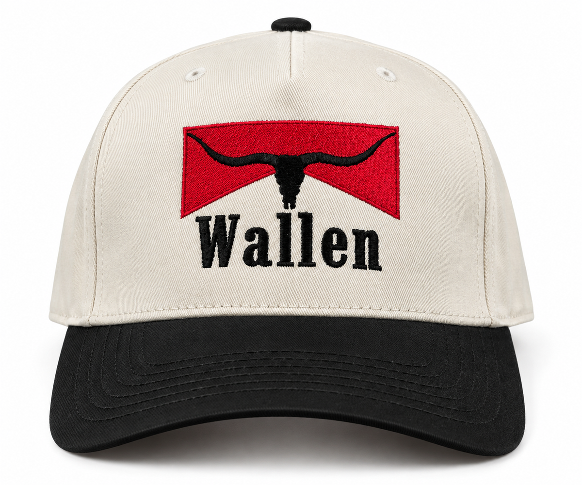 Wallen Two Tone 5 Panel Trucker Hat