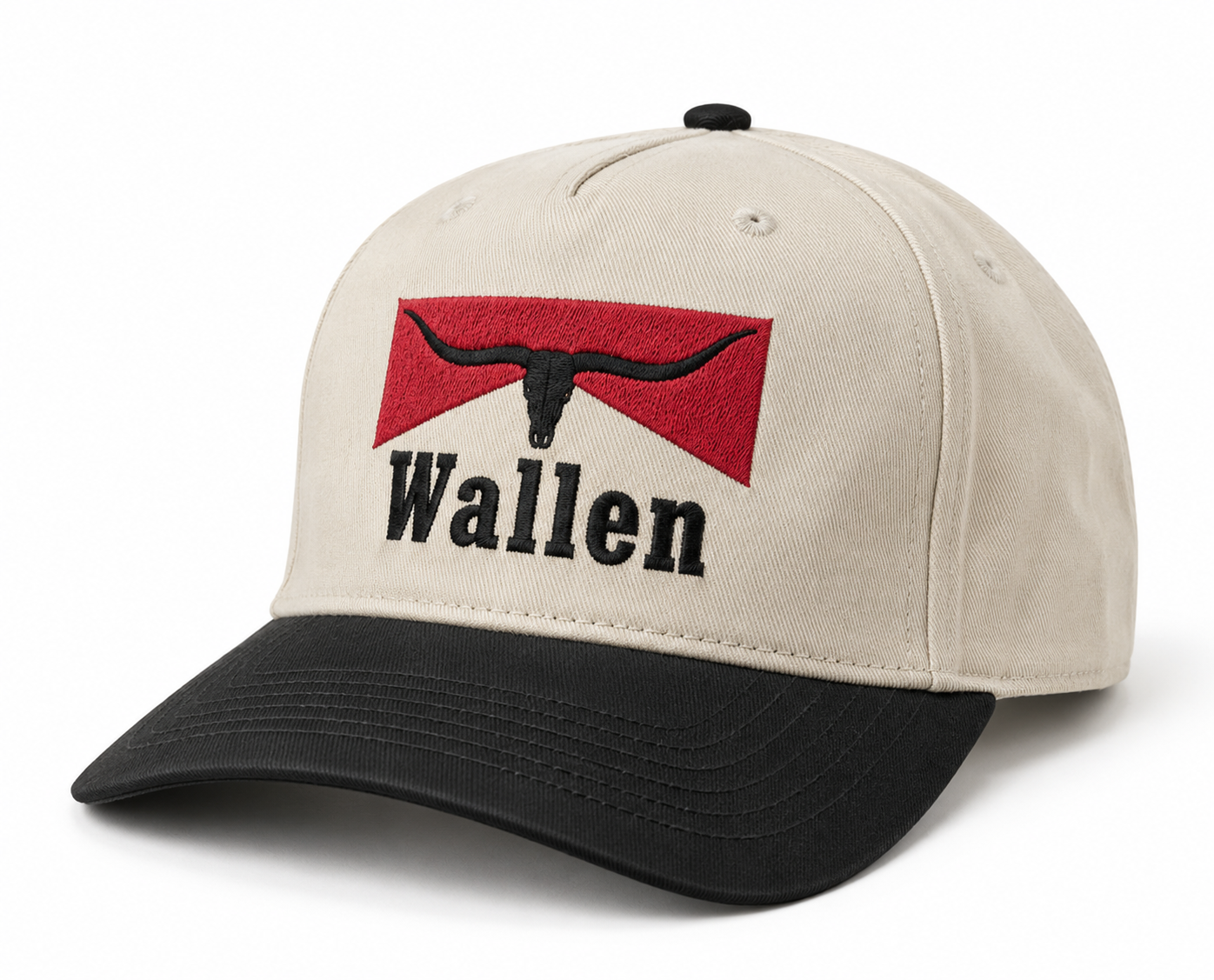 Wallen Two Tone 5 Panel Trucker Hat