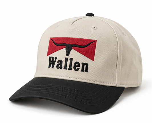 Wallen Two Tone 5 Panel Trucker Hat