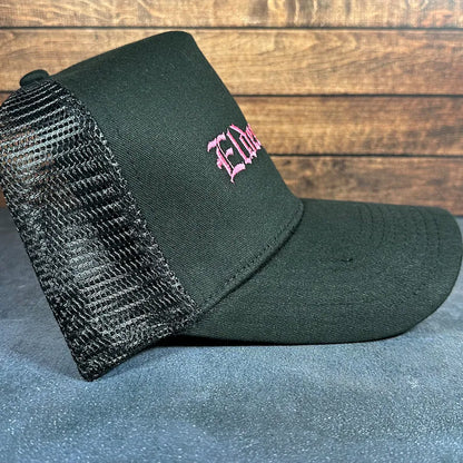 Vintage Style Mesh Back Elder Emo Trucker Hat