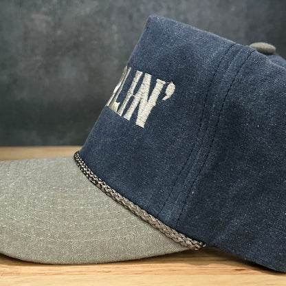 Vintage Style Darlin’ Faded Canvas Snapback Trucker Hat